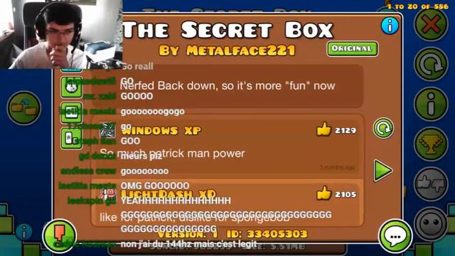 [FR] The Secret Box (by Metalface) | Geometry Dash (144Hz) смотреть онлайн