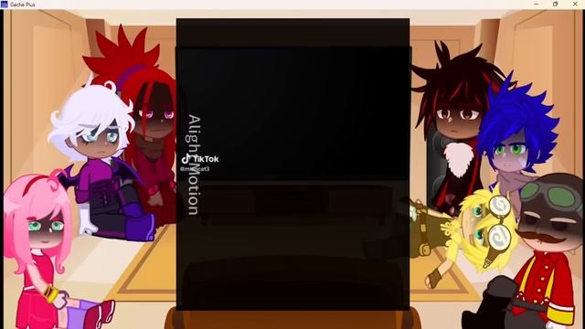 Sonic Boom characters + Rouge react to different Sonic EXE's смотреть онлайн