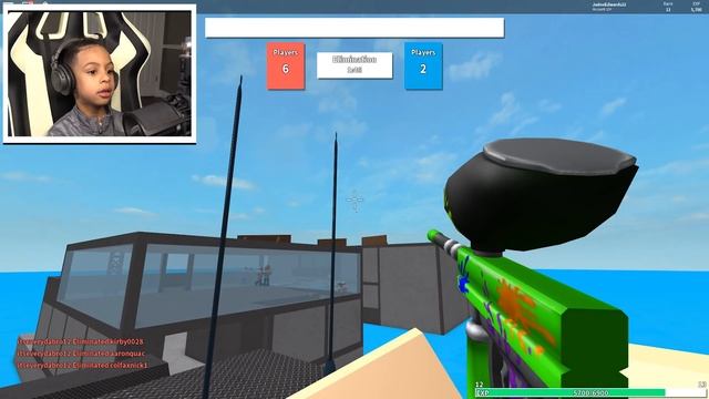 EXTREME PAINTBALL IN ROBLOX!! смотреть онлайн