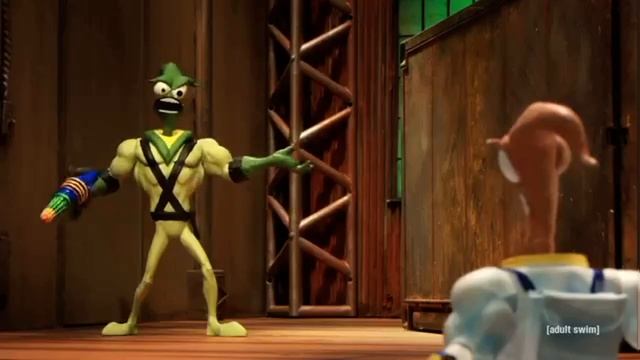 Robot chicken- earthworm Jim vs evil Jim смотреть онлайн