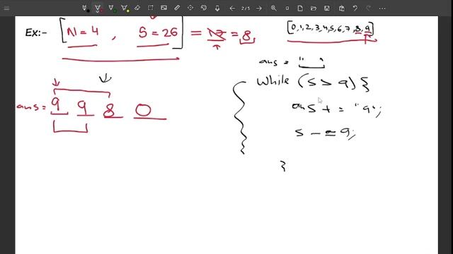 Largest number possible | 13 September | POTD | GFG Problem of the Day | C++ | Java | Python смотреть онлайн