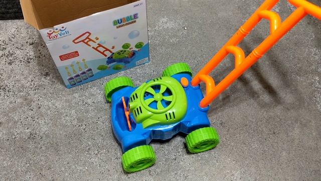 BUBBLE LAWNMOWER ASSEMBLY AND HOW TO USE смотреть онлайн