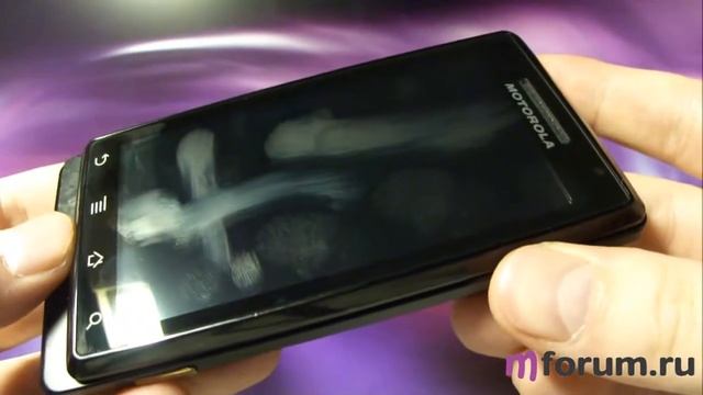 Motorola Milestone. Дисплей смотреть онлайн