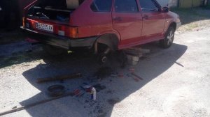 Замена задних тормозных колодок на ВАЗ 2109