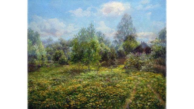 Летние пейзажи художницы Екатерины Калиновской смотреть онлайн