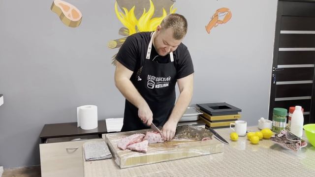 Калкан на мангале. Этот вкус просто шокирует. Срочно смотри. смотреть онлайн