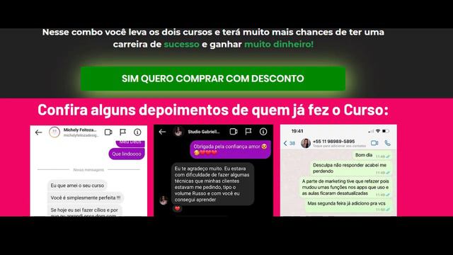 Curso Viver de Cílios Larissa Costa é bom? FuncionaVale a Pena? É Bom? смотреть онлайн