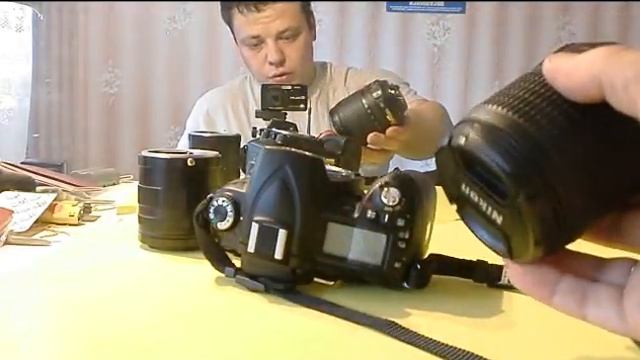 Дополнения макро кольца под байонет Nikon F (nikon d 90) смотреть онлайн