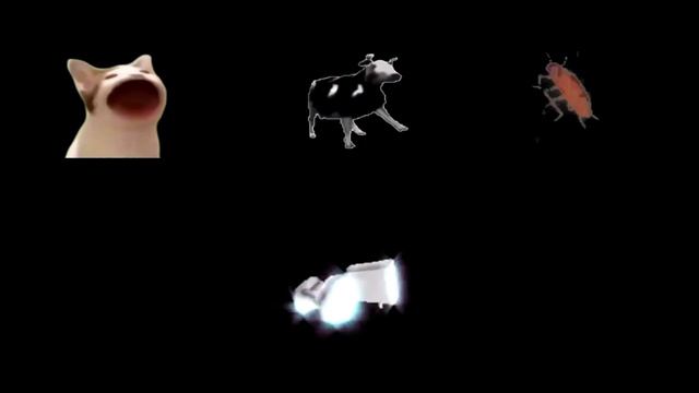 Polish Cow vs Spinning Cockroach vs Polish Toilet vs Pop Cat FATAL FOURWAY Meme Fight in 360°/VR смотреть онлайн