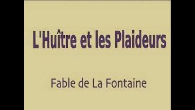 14) Fable L’Huître et les Plaideurs смотреть онлайн