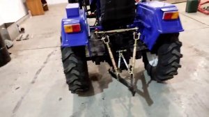 Минитрактор Русич Т-25 с погрузчиком! Не большой обзор.