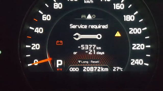 Reset service KIA SORENTO смотреть онлайн