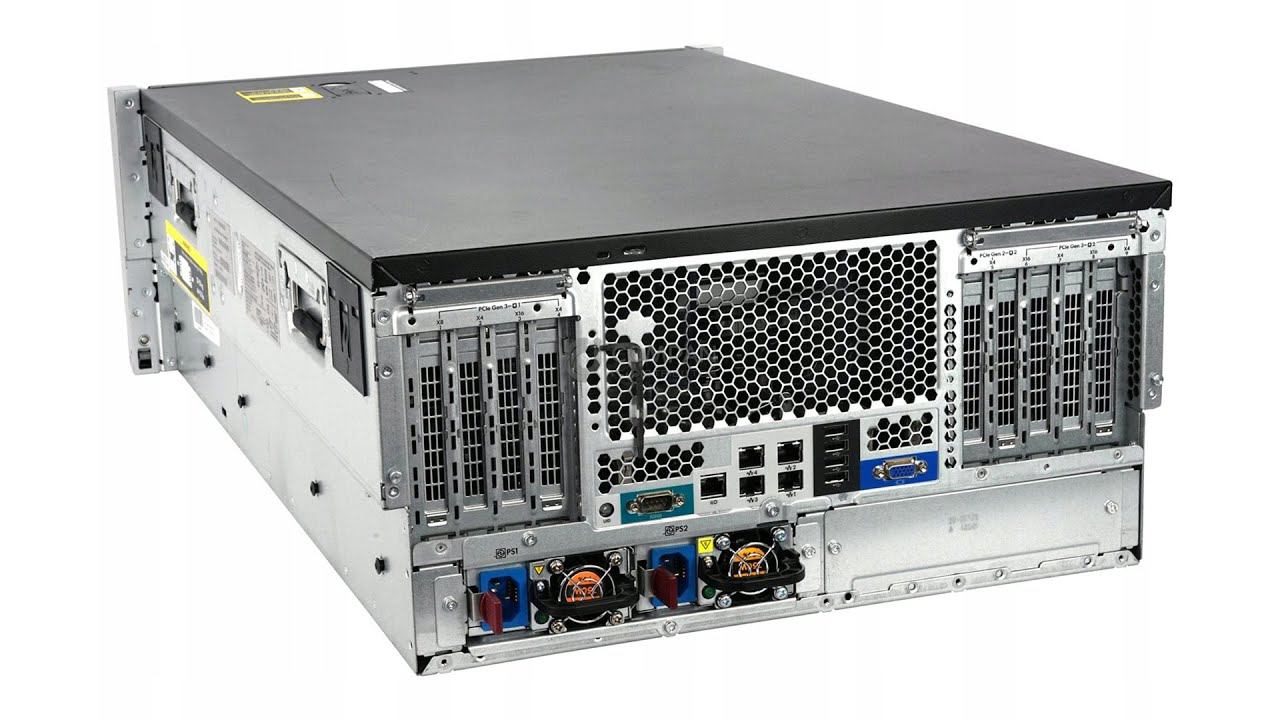 HPE PROLIANT ML350p gen8 - УНИВЕРСАЛЬНЫЙ сервер для малого бизнеса смотреть онлайн