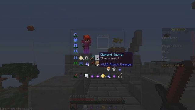 ☄️Играю ОБЫЧНЫМ Кликом?! 7 кпс ЧЕЛЛЕНДЖ!? (sky wars hypixel mini-game minecraft) смотреть онлайн