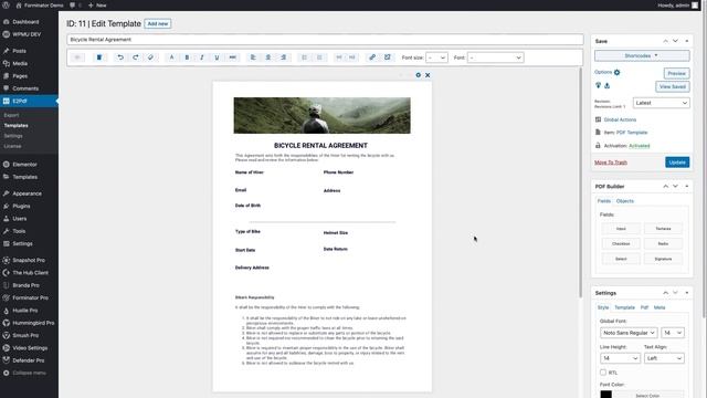Generate a PDF From a Form in WordPress with Forminator смотреть онлайн