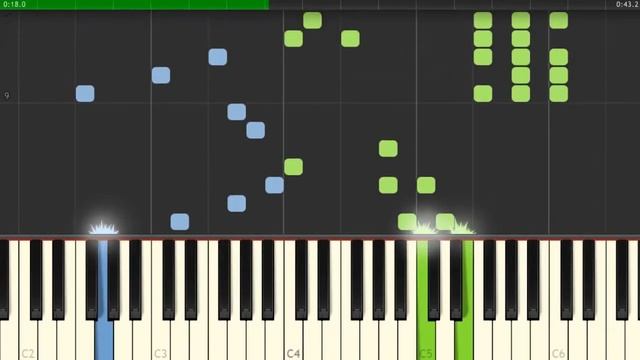 Ми ми мишки - Как играть на пианино (Кавер) - How to play on Piano смотреть онлайн
