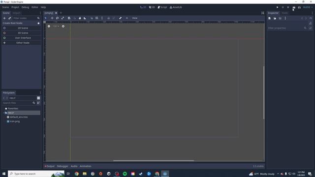 Pong - Part 1 - Godot Intro смотреть онлайн