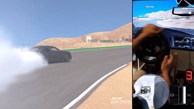 GT7 - Massive Drifts! HellCat Charger with Logitech G29 - Amazing Physics! смотреть онлайн