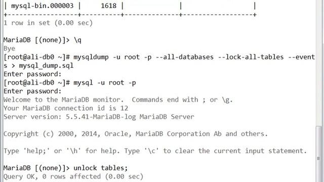 Lab 9.6 Konfigurasi Database MariaDB Replication di Centos 7 смотреть онлайн