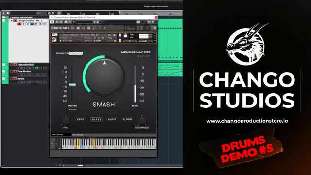 Chango Studios - Memphis May Fire Drum Kit смотреть онлайн