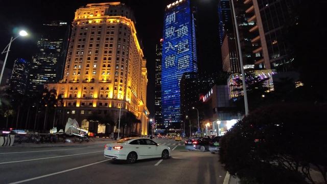 Night Walk in Guangzhou CBD - Pearl River New Town - China 4K Walk【Part1】 смотреть онлайн