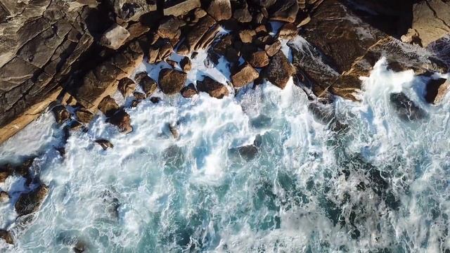 Шум прибоя. Морской бриз. Закат у моря. Музыка для сна и отдыха без слов. смотреть онлайн