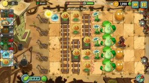 Прохождение Растения против зомби 2, Дикий запад, 23-й день