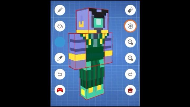 Brawl Stars - Skin Minecraft - Rico Guardia смотреть онлайн