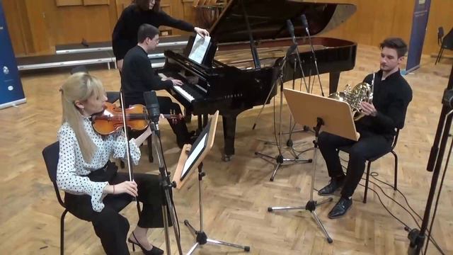 Johannes Brahms - Horn trio op.40, first mov. смотреть онлайн