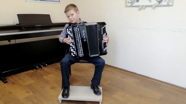 Герасимович Михаил, 8 лет, инструментальное исполнительство, баян. С. Гардейчик"Стильная полечка" смотреть онлайн