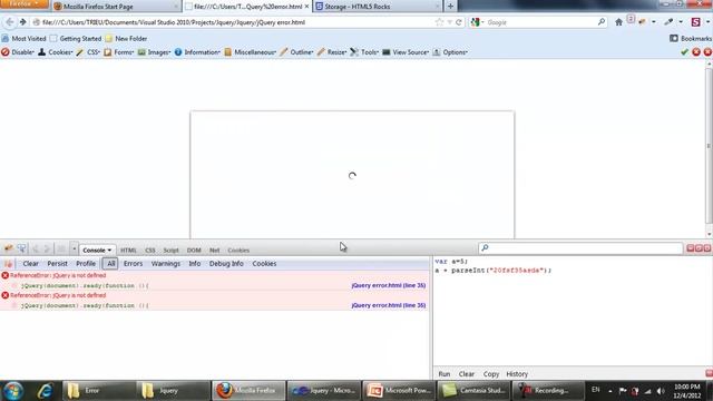 Các lỗi thường gặp trong jQuery смотреть онлайн
