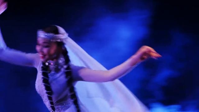 Башкирский танец "Зульхиза". Исполняет Миляуша Хайбуллина. смотреть онлайн