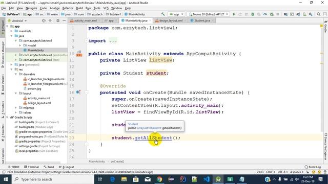 Listview android bangla tutorial || advanced android development tutorial || смотреть онлайн