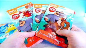 SBOX ПАКЕТИКИ ТРИ БОГАТЫРЯ И ДРУГИЕ
