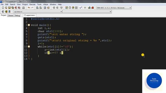 Convert String into Upper Case смотреть онлайн