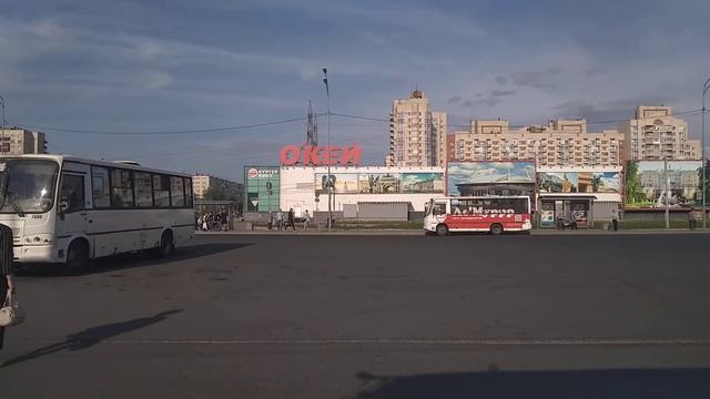 Троллейбус 47.от остановки Ст. М. Купчино, до остановка Ст. М. Купчино смотреть онлайн