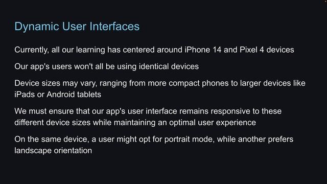 React Native Tutorial - 39 - Dynamic User Interfaces смотреть онлайн