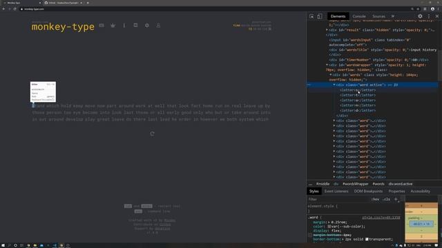 MonkeyType 873WPM | Hacking Typing Speed Test Web App With Web Crawler смотреть онлайн