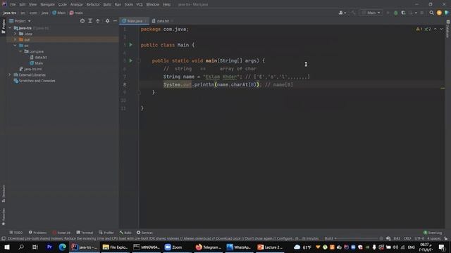 String & array of char смотреть онлайн