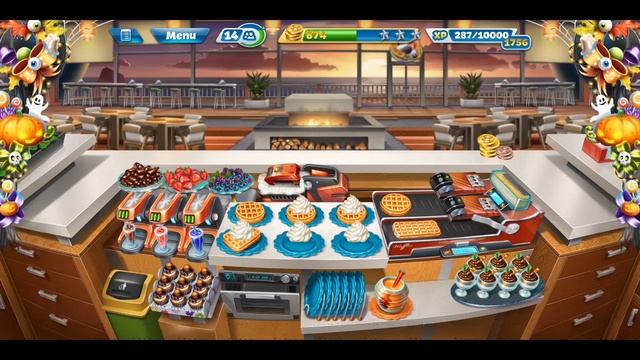 Cooking Fever Level 40th of all Restaurants 20191019 смотреть онлайн