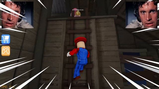 Mario Plays ROBLOX TRAIN EATER 2024 co. @ItsPrincesses 🚂 смотреть онлайн