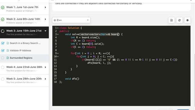 Surrounded Regions | LeetCode 130 | C++, Java, Python смотреть онлайн