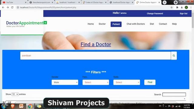 Online Doctor Appointment with Live Chatting System in PHP смотреть онлайн