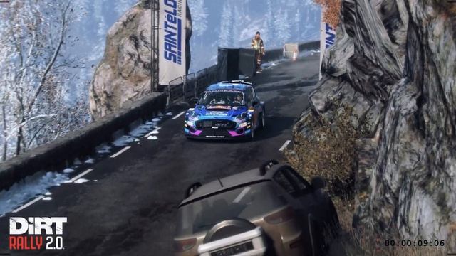 2023 Ford Puma Rally1 | Ott Tanak & Martin Jarveoja | Monte Carlo Rallye Livery On DiRT Rally 2.0