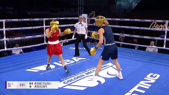Finals (W50KG) GOMES GALICIA INGRID (MEX) vs BOUALAM ROUMAYSA (ALG) | WBT Golden Belt Series 2022 смотреть онлайн