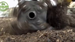 Мотокультиватор Texas Hobby 370TG в работе