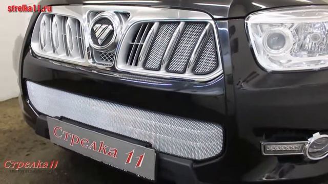 Защита радиатора FOTON SAUVANA I 2015-2018г.в. (Хром) - strelka11.ru смотреть онлайн