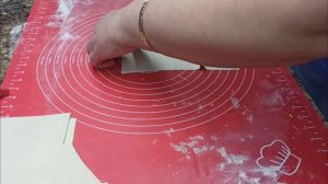 Самса с мясом и маринованным луком