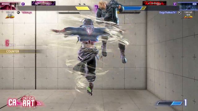 ストリートファイター6【satoru (ラシード) VS ウメハラ (ケン)】satoru (RASHID) VS DAIGO (KEN) SFVI スト6 смотреть онлайн