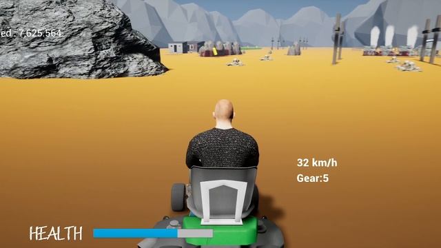 Lawnmower Game: Zombies